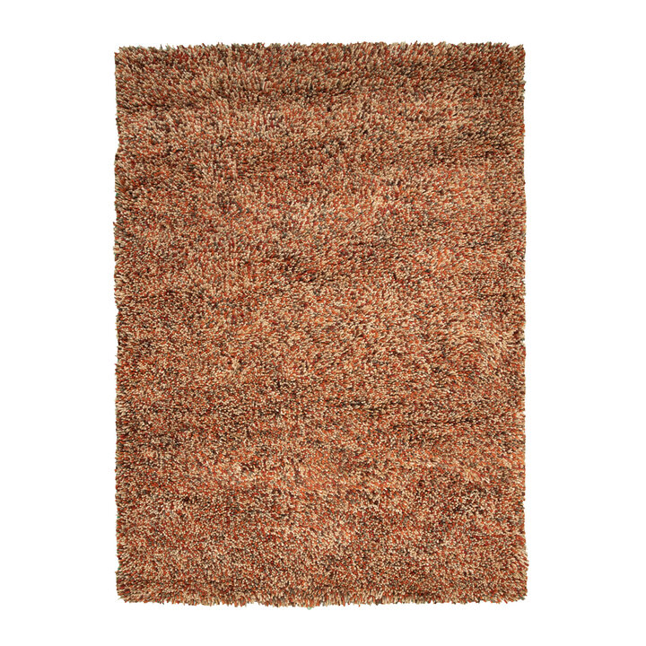 Wollteppich Hochflor - Elin Rot Terracotta - 1