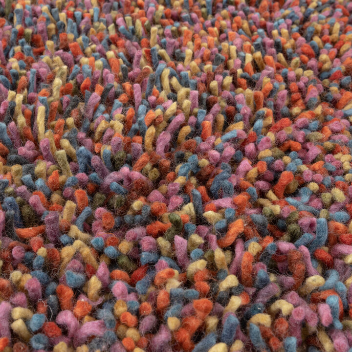 Wollteppich Hochflor - Elin Bunt - 3