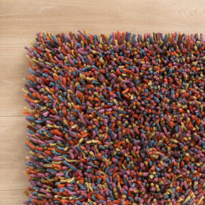 Wollteppich Hochflor - Elin Bunt - 5