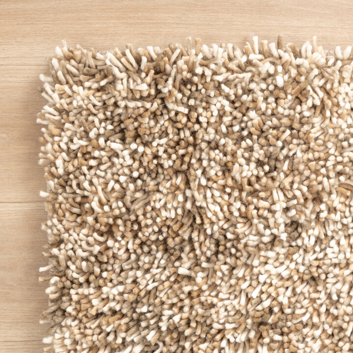 Wollteppich Hochflor - Elin Beige - 5