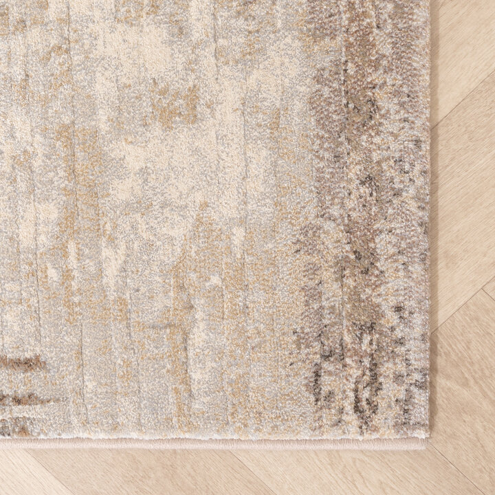 Teppich Abstrakt - Xavier Scratch Taupe Grau - 5