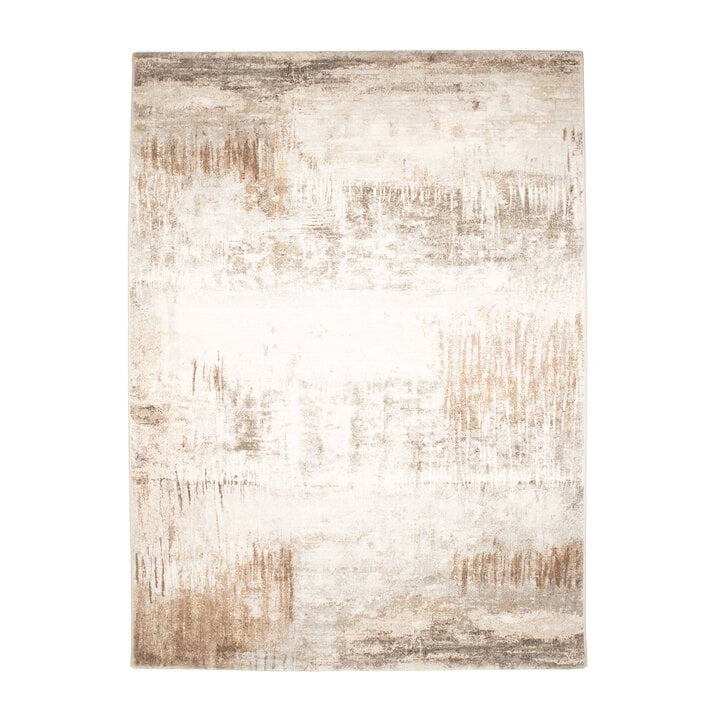 Teppich Abstrakt - Xavier Scratch Taupe Grau - 1