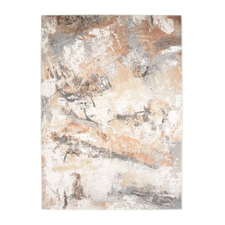 Teppich Abstrakt - Xavier Brush Grau Bunt - 1