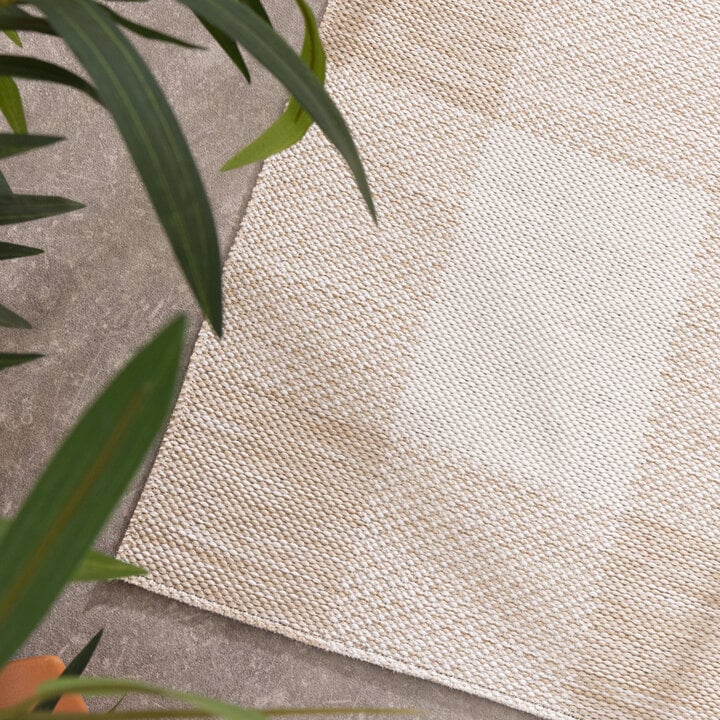 In- & Outdoor Teppich - Ranch Checkerboard Beige - 2