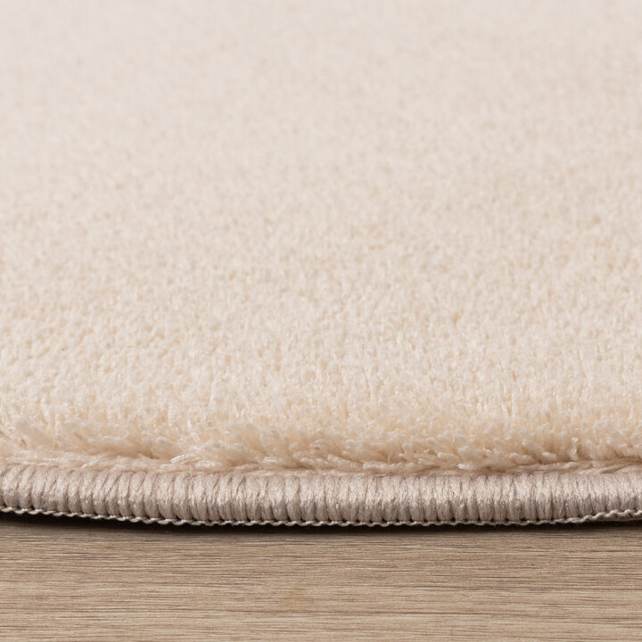 Waschbarer Teppich Rund - Vivid Beige - 5