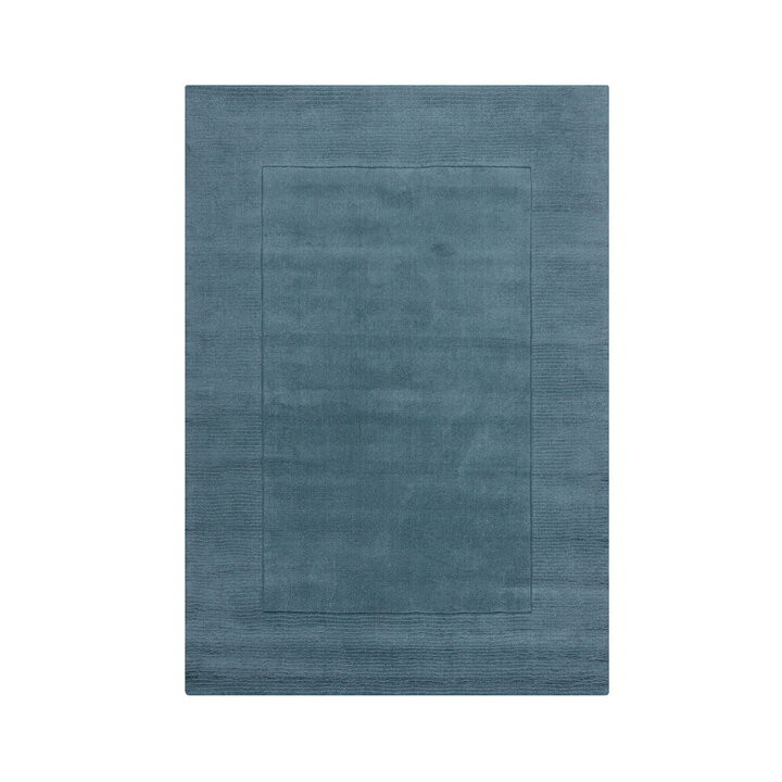 Einfarbiger Teppich - Tuscano Blau - 1