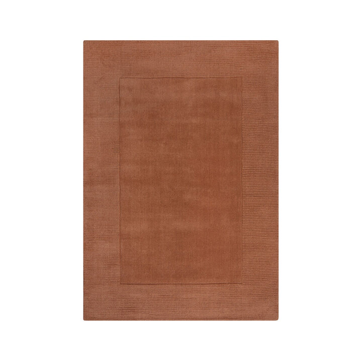 Einfarbiger Teppich - Tuscano Orange  - 1