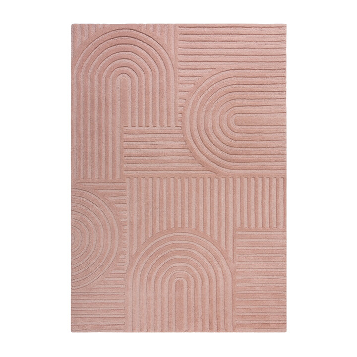 Moderner Teppich - Solacio Zen Rosa - 1