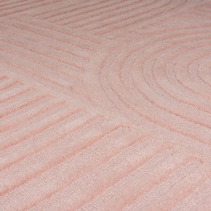 Moderner Teppich - Solacio Zen Rosa - 4