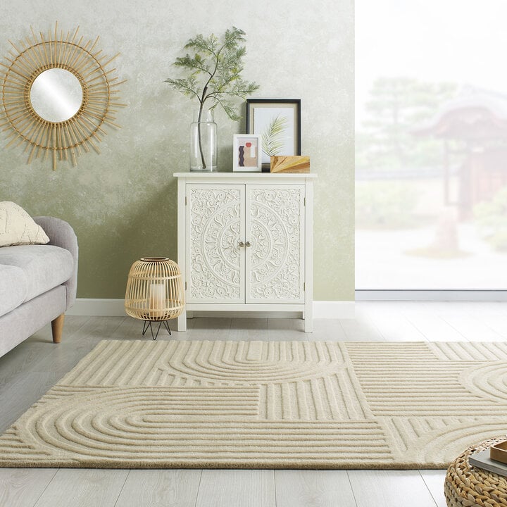 Moderner Teppich - Solacio Zen Beige