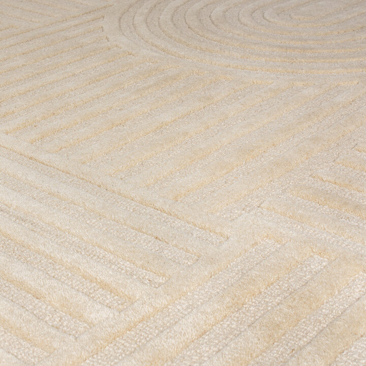 Moderner Teppich - Solacio Zen Beige - 3