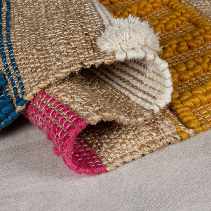 Jute Läufer - Jubio Medina Bunt - 4