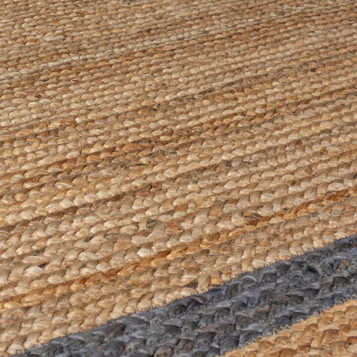 Jute Teppich - Grazo Natur Grau - 2