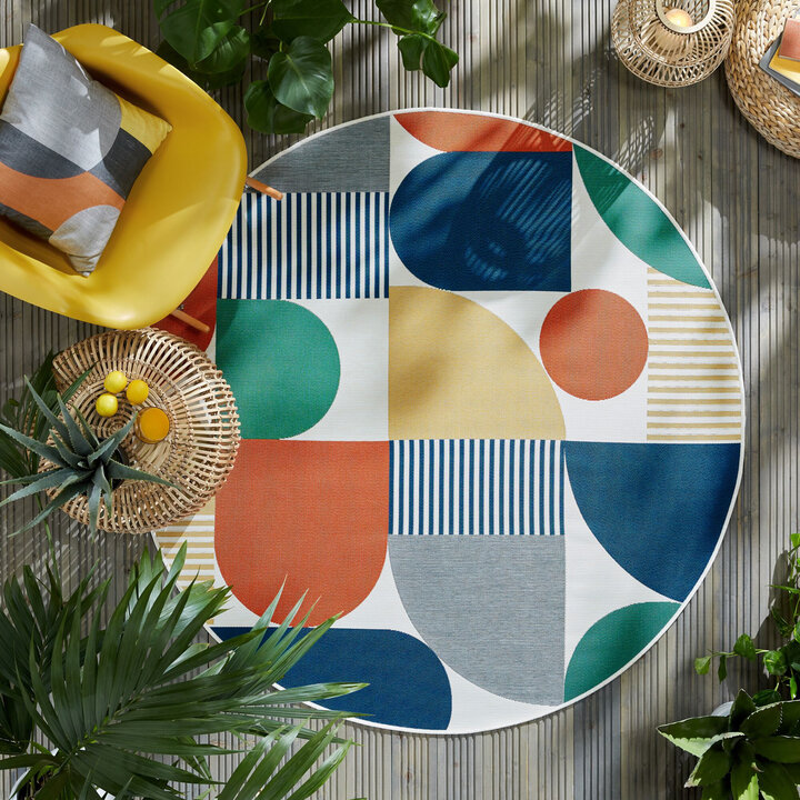 In - & Outdoorteppich - Dunto Geo Fusion