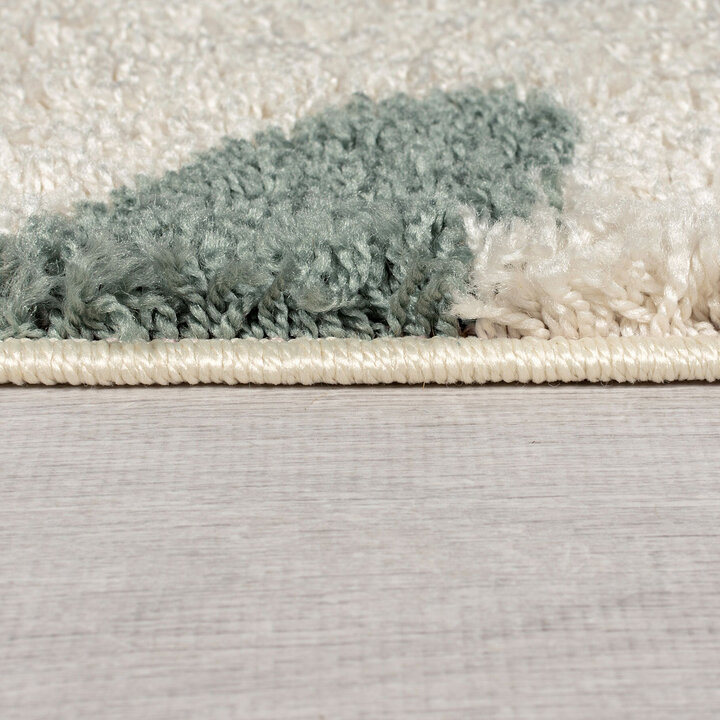 Hochflor Teppich - Alano Squiggle Bunt - 3