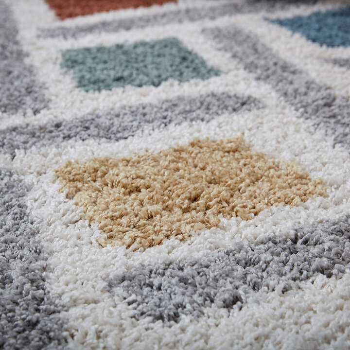 Hochflor Teppich - Alano Sketch Bunt - 2