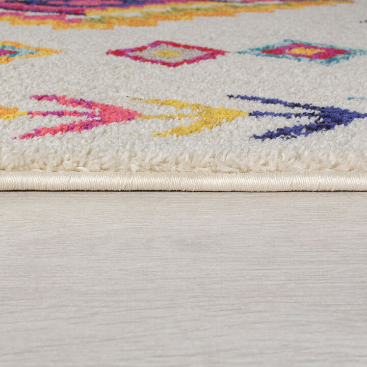 Farbenfroher Teppich - Monero Coyote Bunt - 3
