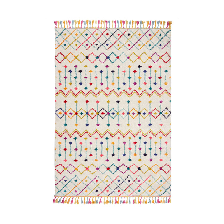 Farbenfroher Teppich - Monero Prairie Bunt - 1