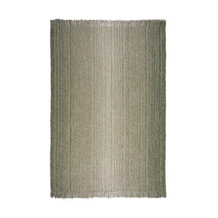 Jute Teppich  - Motto Ombre Grün  - 1