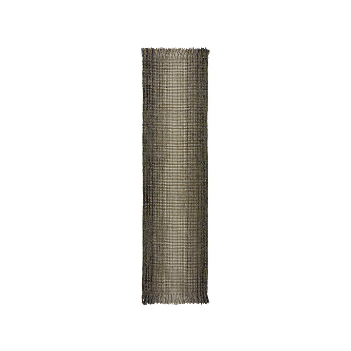 Jute Läufer - Motto Ombre Grau - 1