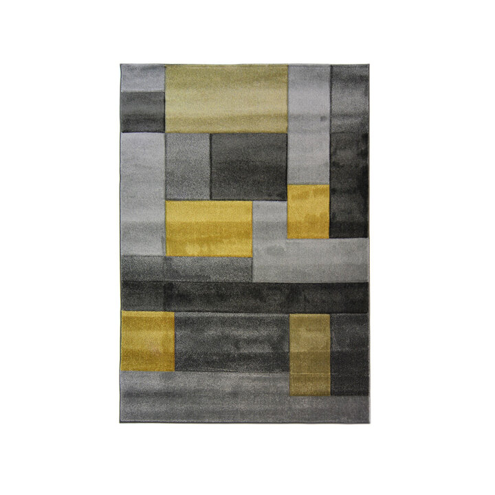 Moderner Teppich - Hando Cosmos Ockergelb - 1