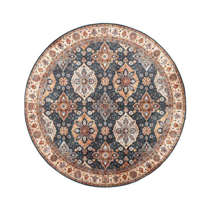 Teppich Vintage Rund - Imagine Oriental Bunt - 1