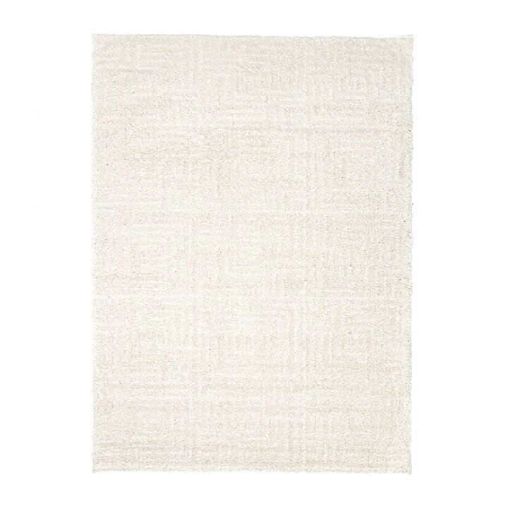 Skandinavischer Teppich - Lova Maze Creme - 1