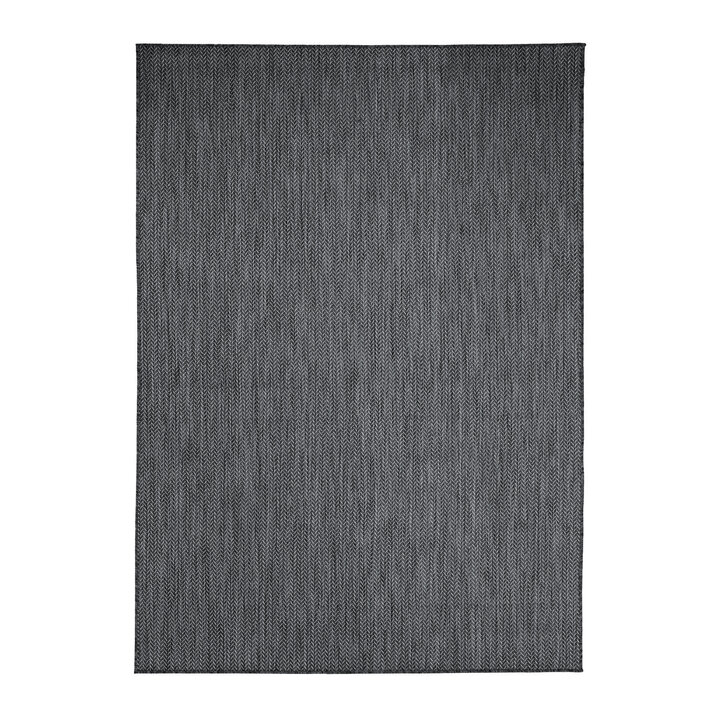 In-& Outdoor Teppich - Malta Arrow Schwarz - 1