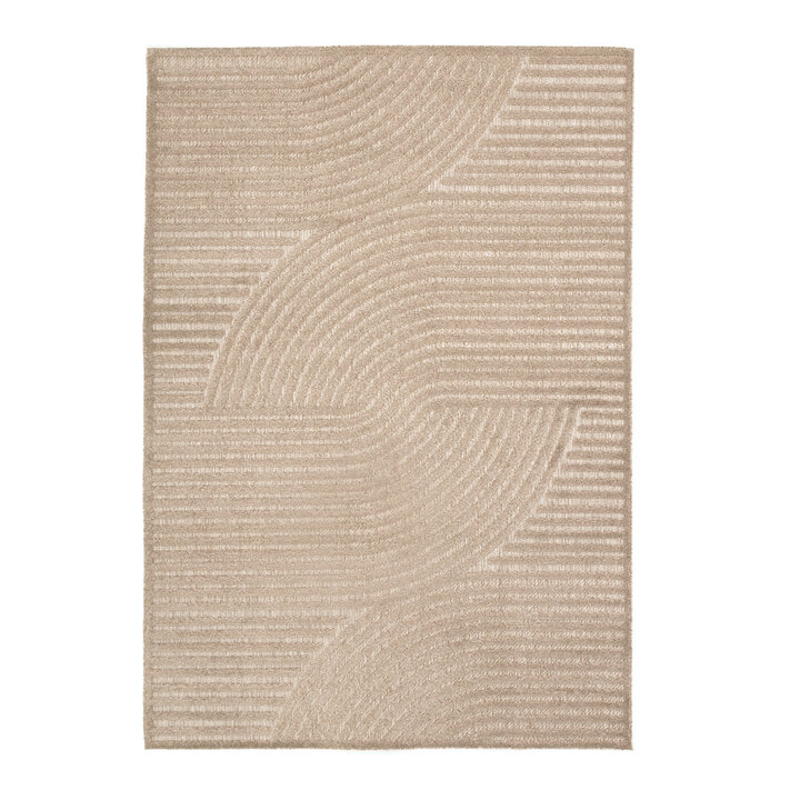 Teppich Modern - Nori Curves Taupe - 1