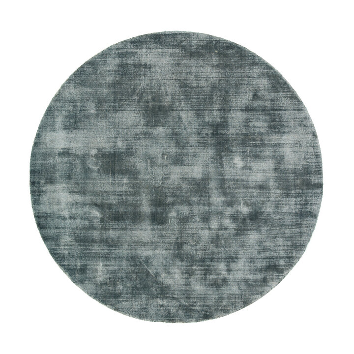 Viskose Teppich Rund - Pearl Türkis - 1