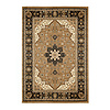 Perserteppich - Rezah Medaillon Beige Cognac - thumbnail 1