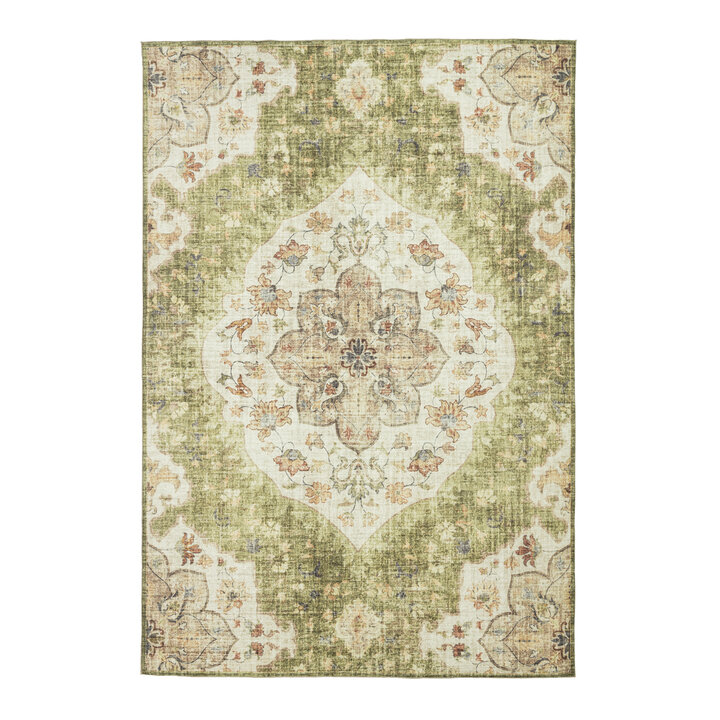Vintage Gartenteppich - Santo Mandala Grün - 1