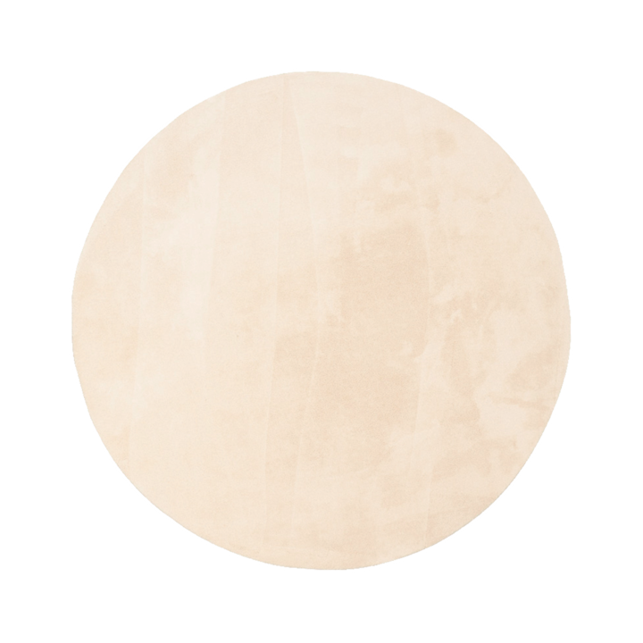 Waschbarer Teppich Rund - Vivid Beige - 1