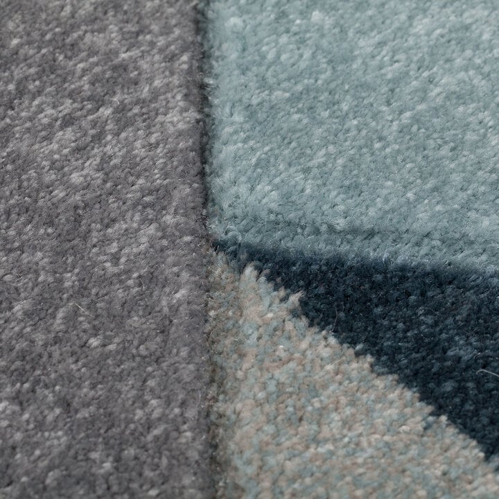 Moderner Teppich - Hando Arora Blau  - 2
