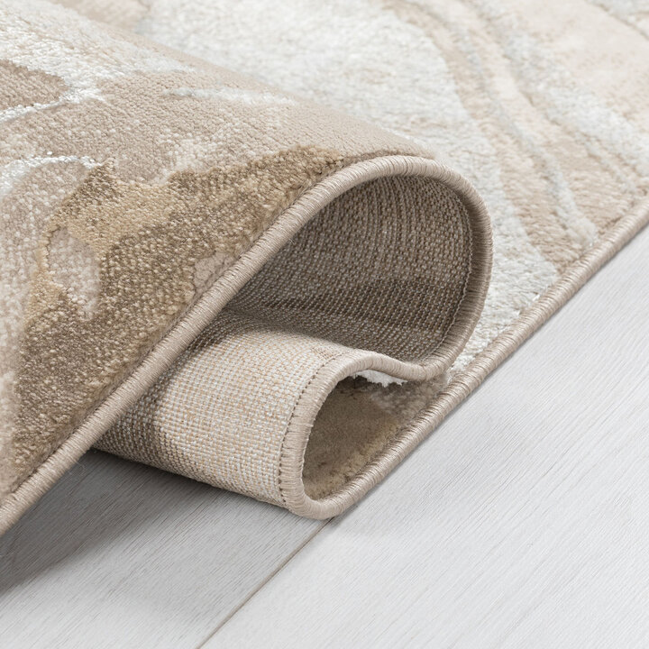 Marmor Teppich - Erio Marbled Beige - 3