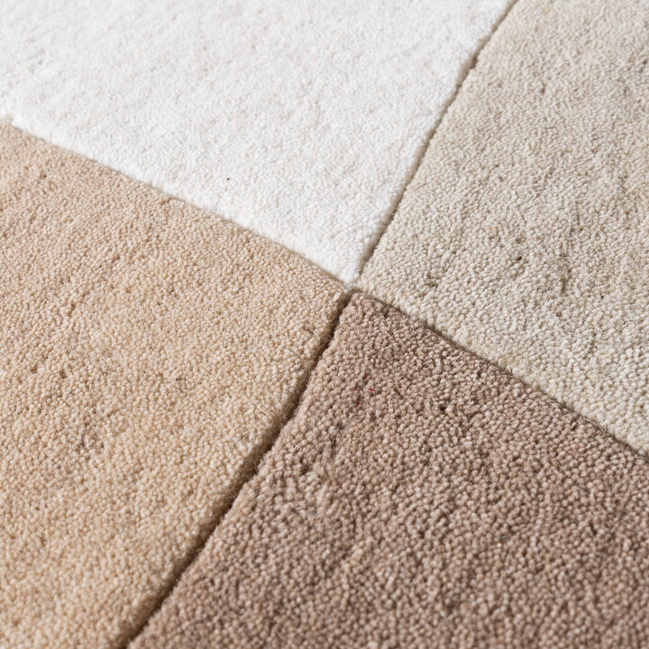 Wollteppich Abstrakt - Clarice Creme Beige - 3