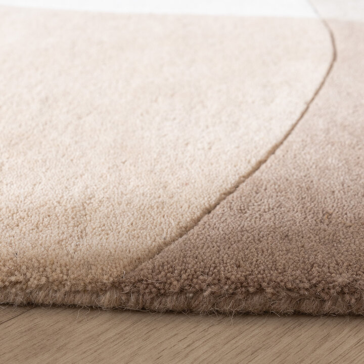 Wollteppich Abstrakt - Clarice Creme Beige - 5