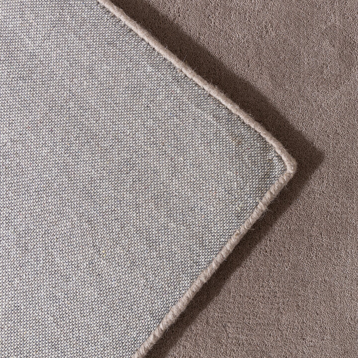 Wollteppich Abstrakt - Clarice Braun Beige - 6