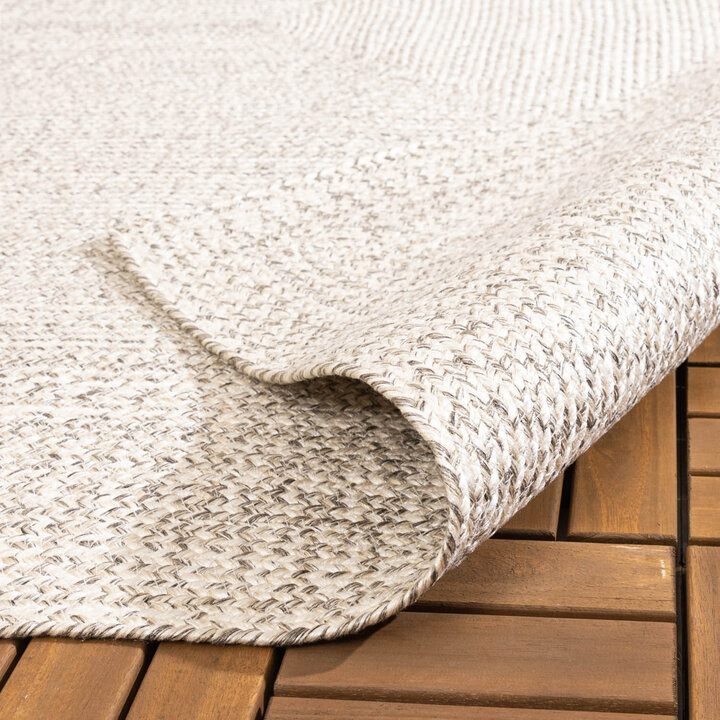 In- & Outdoor Jute Teppich - Bali Weiß - 6