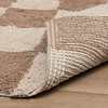 Retro Teppich - Gambit Beige Weiß  - thumbnail 6