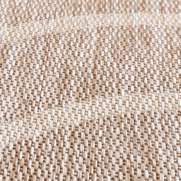 Balkonteppich - Sierra Curves Beige Creme - 3