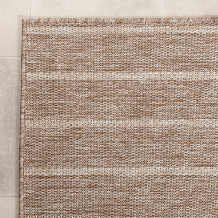 Balkonteppich - Sierra Curves Beige Creme - 4
