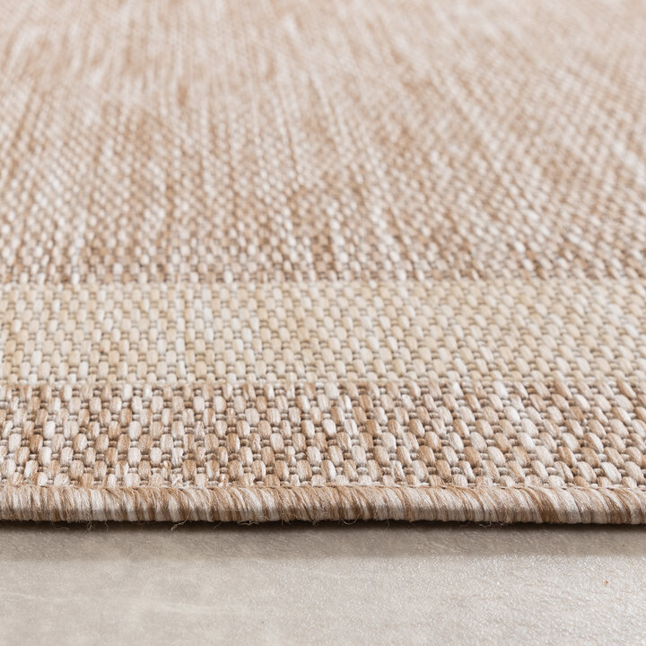 Balkonteppich - Sierra Border Beige Creme - 5