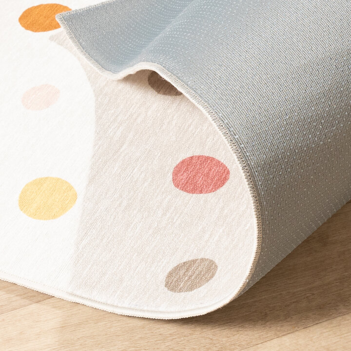 Waschbarer Kinderteppich - Evi Confetti Bunt - 6