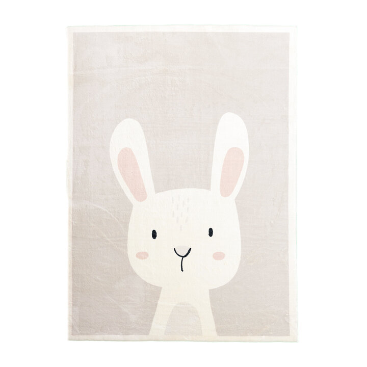 Waschbarer Spielteppich - Simba Bunny Weiß - 1