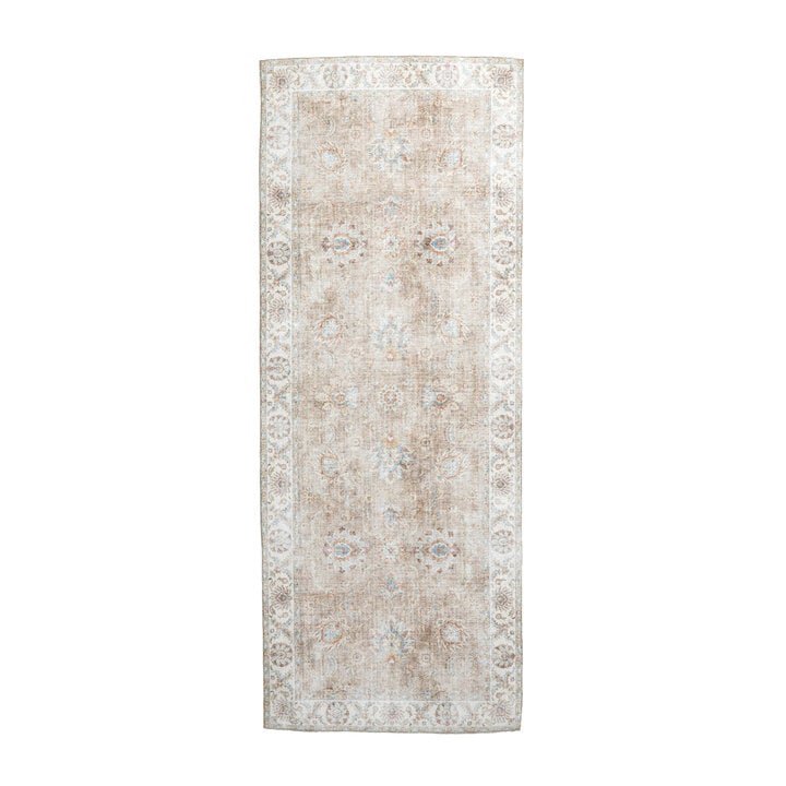 Waschbarer Läufer - Domingo Oriental Beige - 1