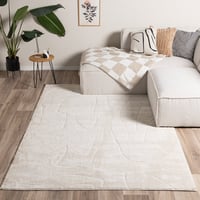Japandi Teppich - Yori Abstrakt Lines Creme