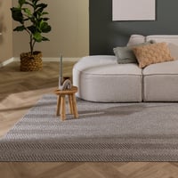 Nachhaltiger Teppich - Lorre Lines Grau Anthrazit 