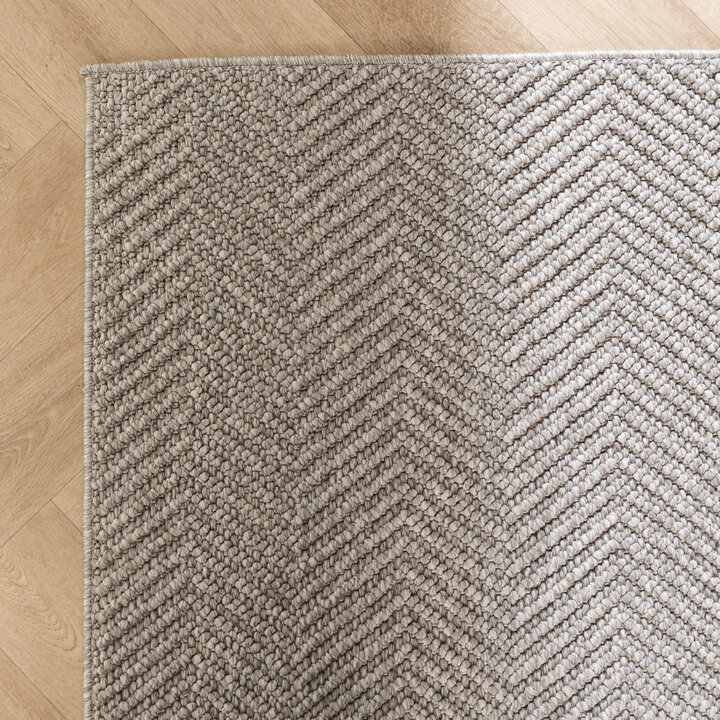 Nachhaltiger Teppich - Lorre Lines Grau Anthrazit  - 4