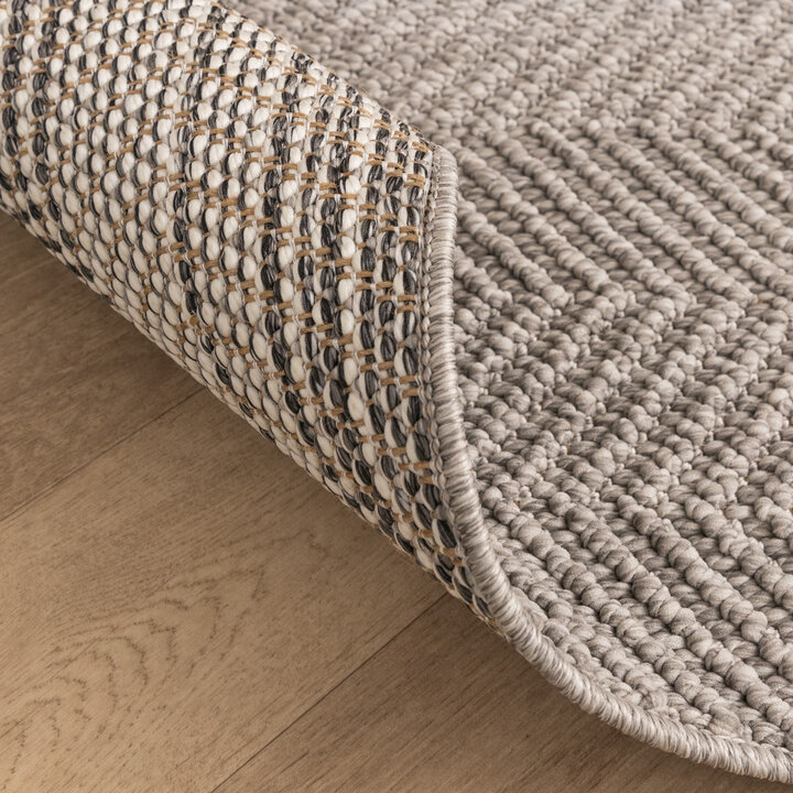 Nachhaltiger Teppich - Lorre Lines Grau Anthrazit  - 6
